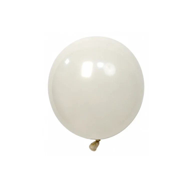 Clean product image of retro twilight white balloon