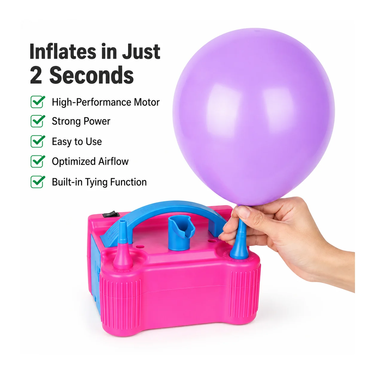 Electric Balloon Pump wholesale balloon accessory image 3