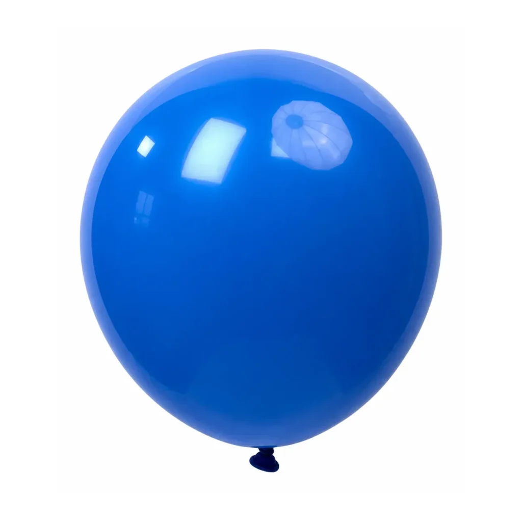 10 inch dark blue matte balloon