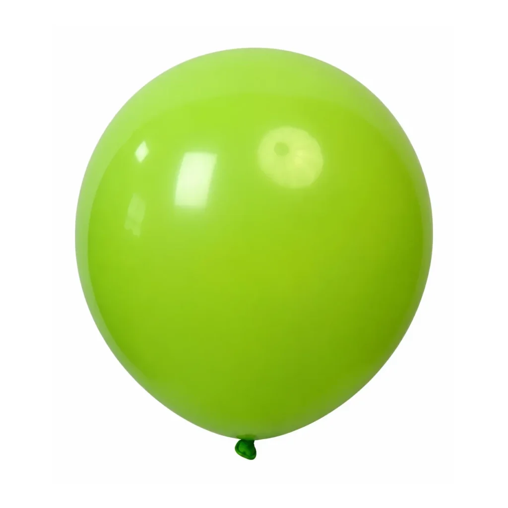 10 inch light green matte balloon