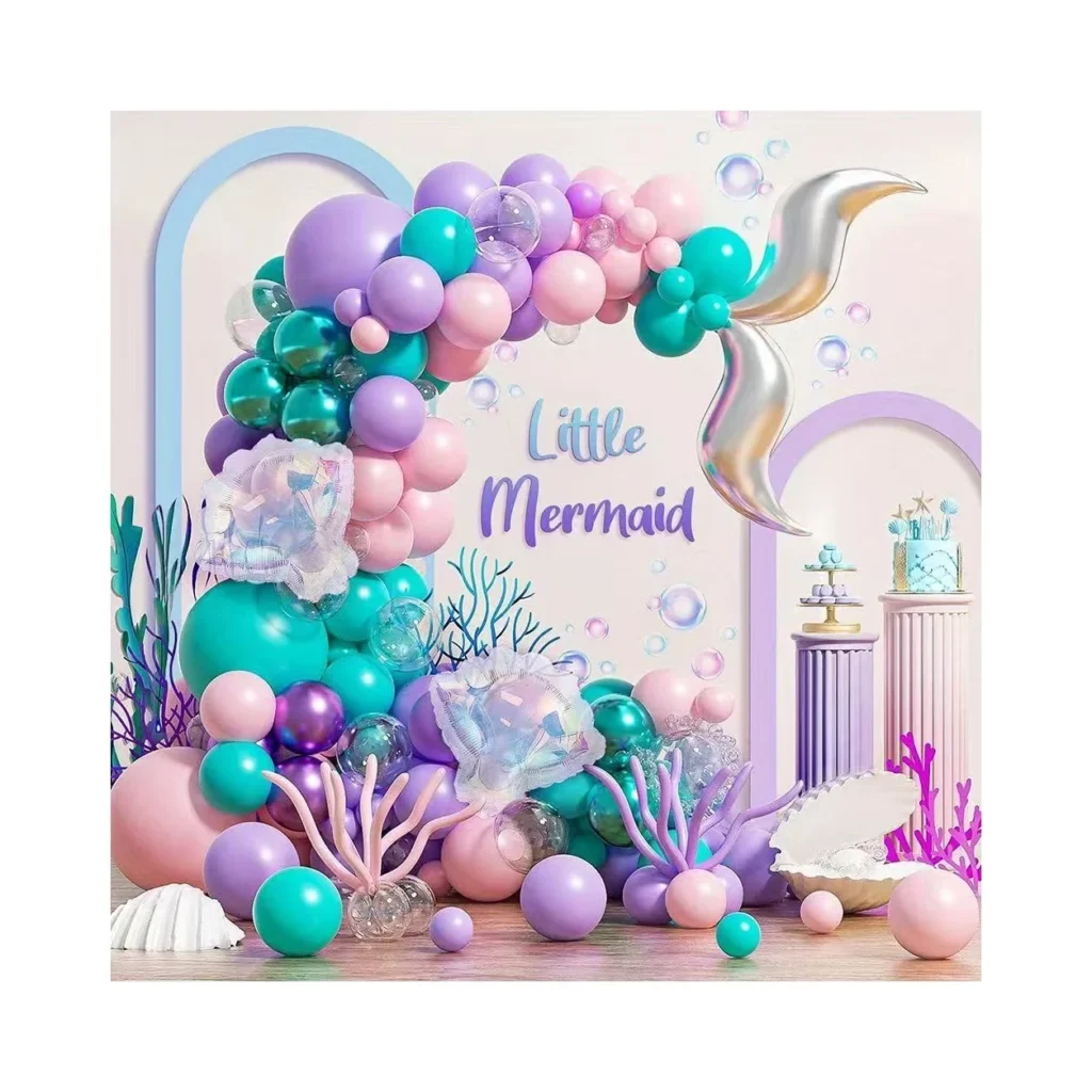 Mermaid Ocean Theme Balloon Decoration Kit wholesale party balloon image 1