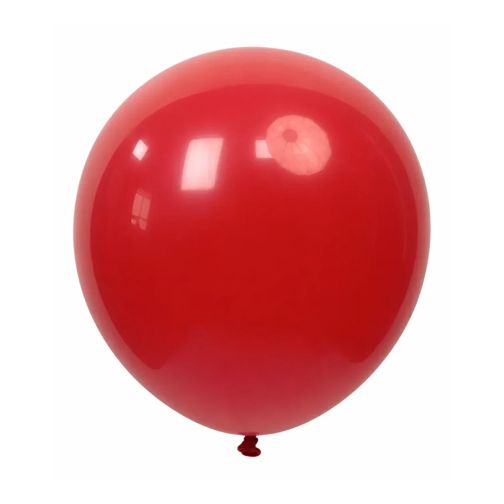 10 inch red matte balloon
