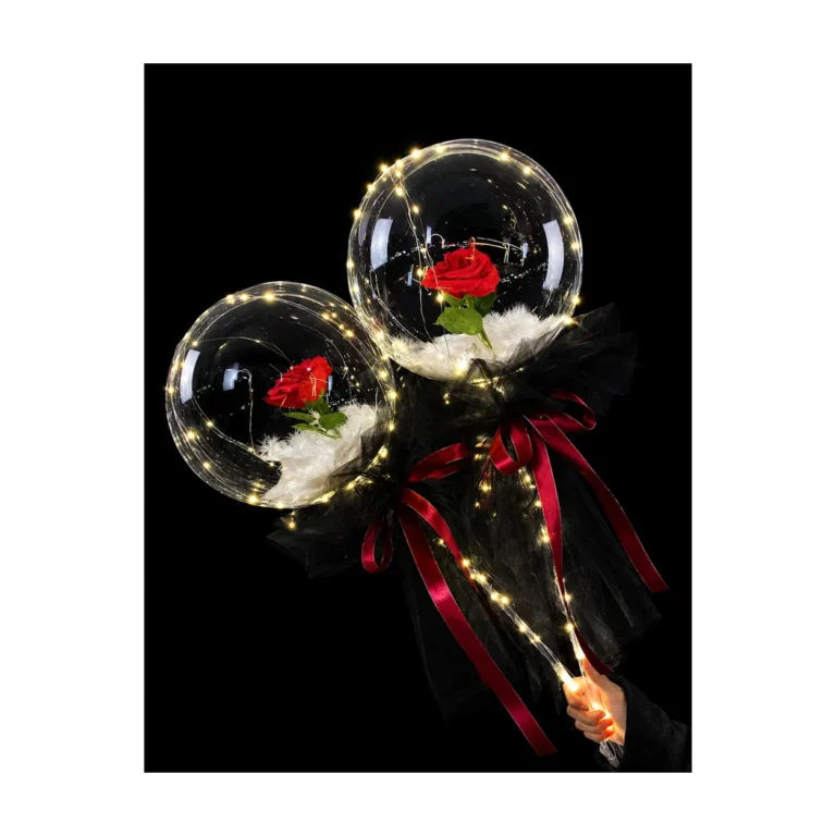 Rose Bubble Balloons wholesale bubble balloon image 1