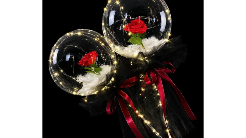 Rose Bubble Balloons wholesale bubble balloon image 1