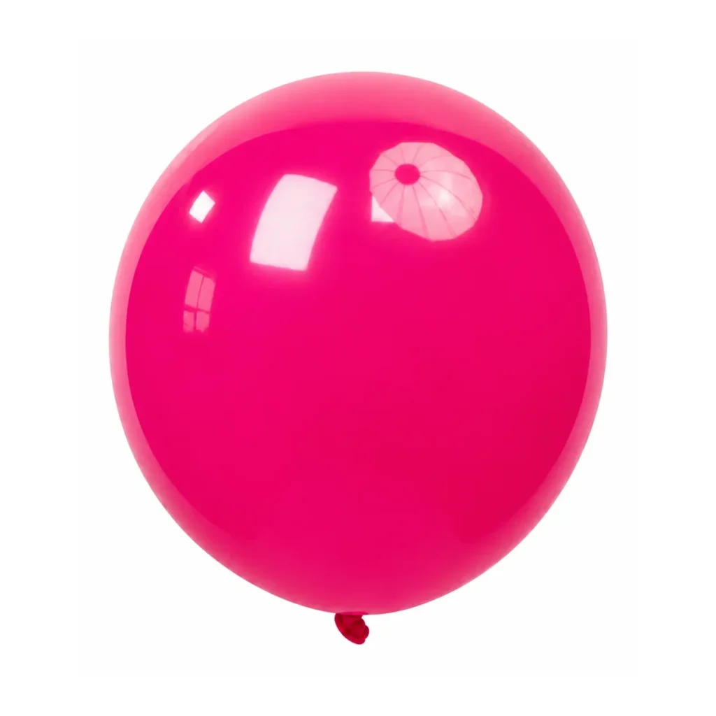 10 inch rose red matte balloon