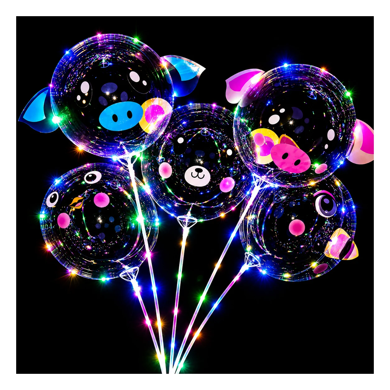 Cartoon Design Bubble Balloons