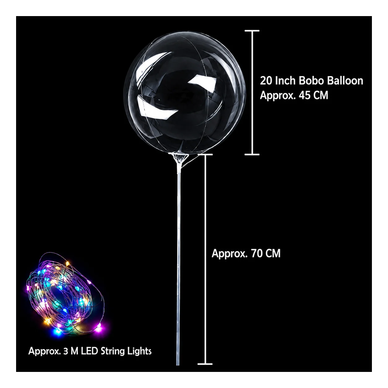 LED Light Bubble Balloons wholesale bubble balloon image 2