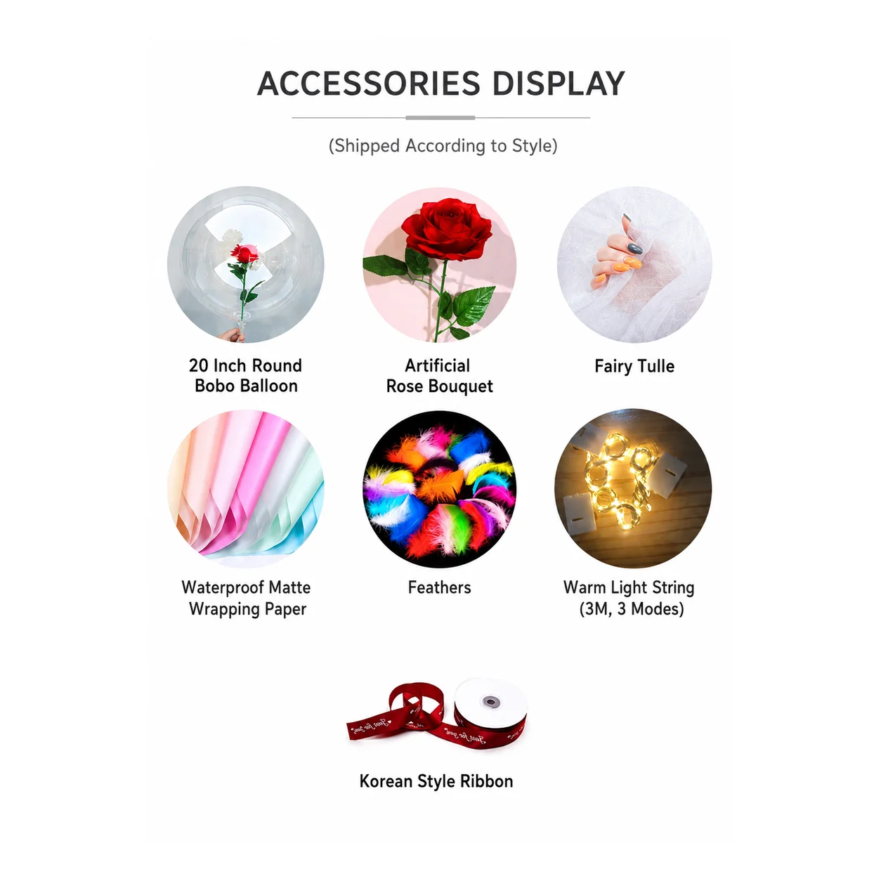 Rose Bubble Balloons wholesale bubble balloon image 4
