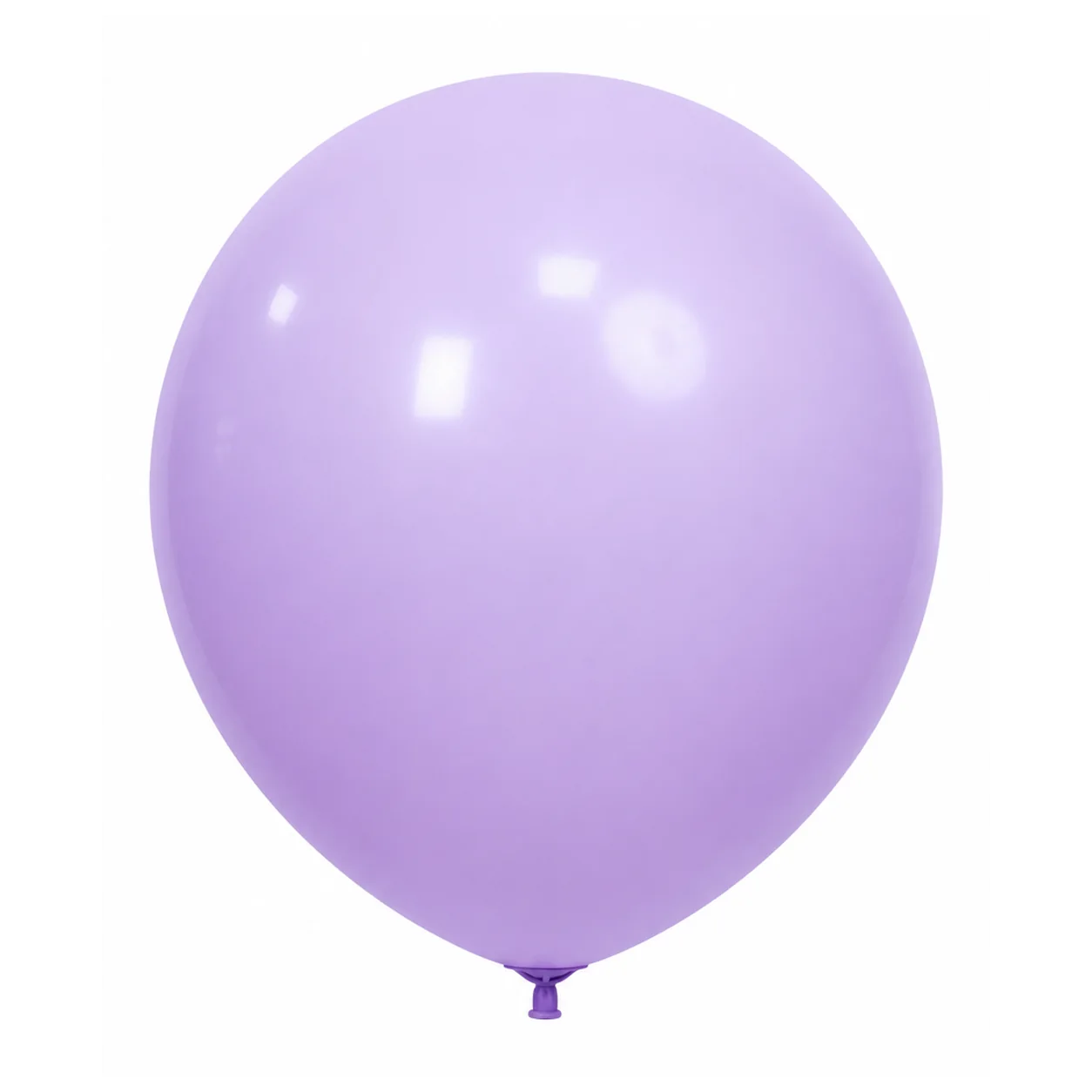 18 inch lavender macaron pastel balloon detail image