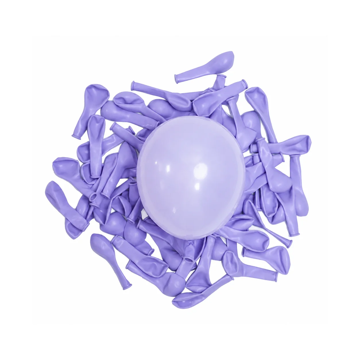 5 inch lavender macaron pastel balloon detail image