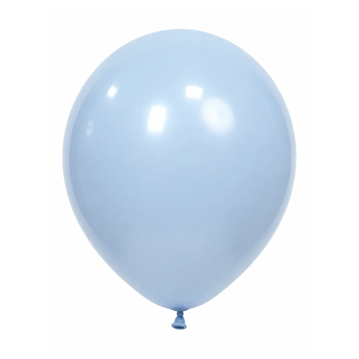 12 inch light blue macaron pastel balloon detail image