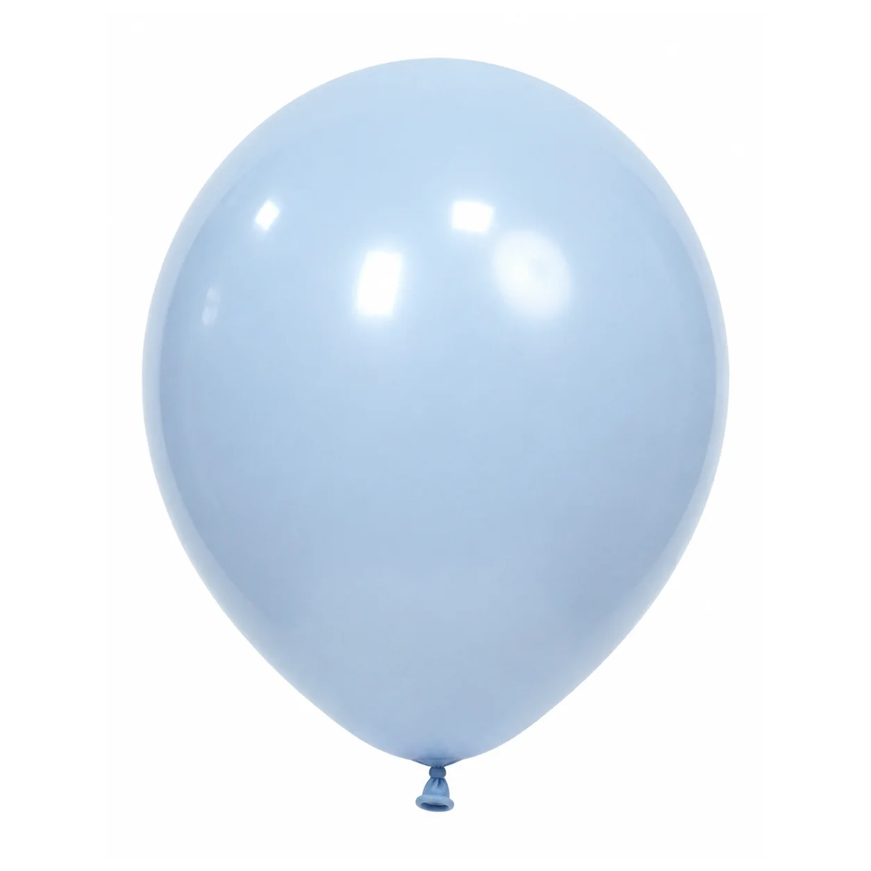 18 inch light blue macaron pastel balloon detail image