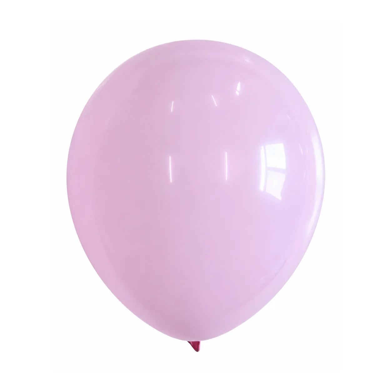 10 inch macaron pastel balloon in lilac pink latex balloon