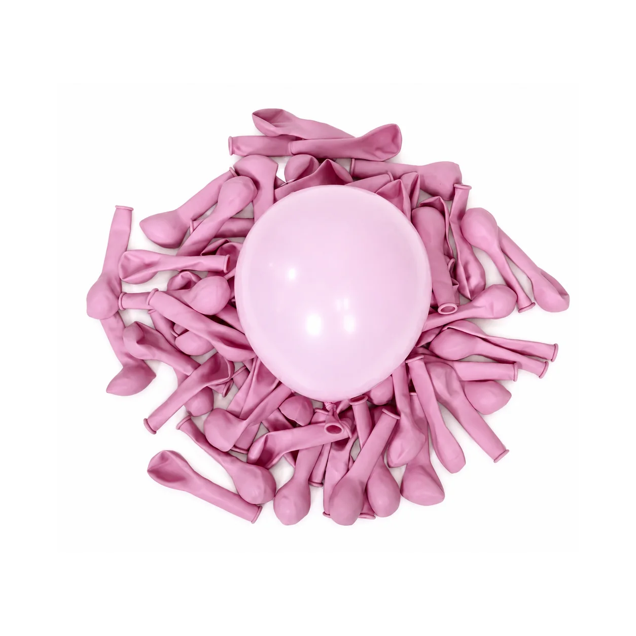 5 inch lilac pink macaron pastel balloon detail image