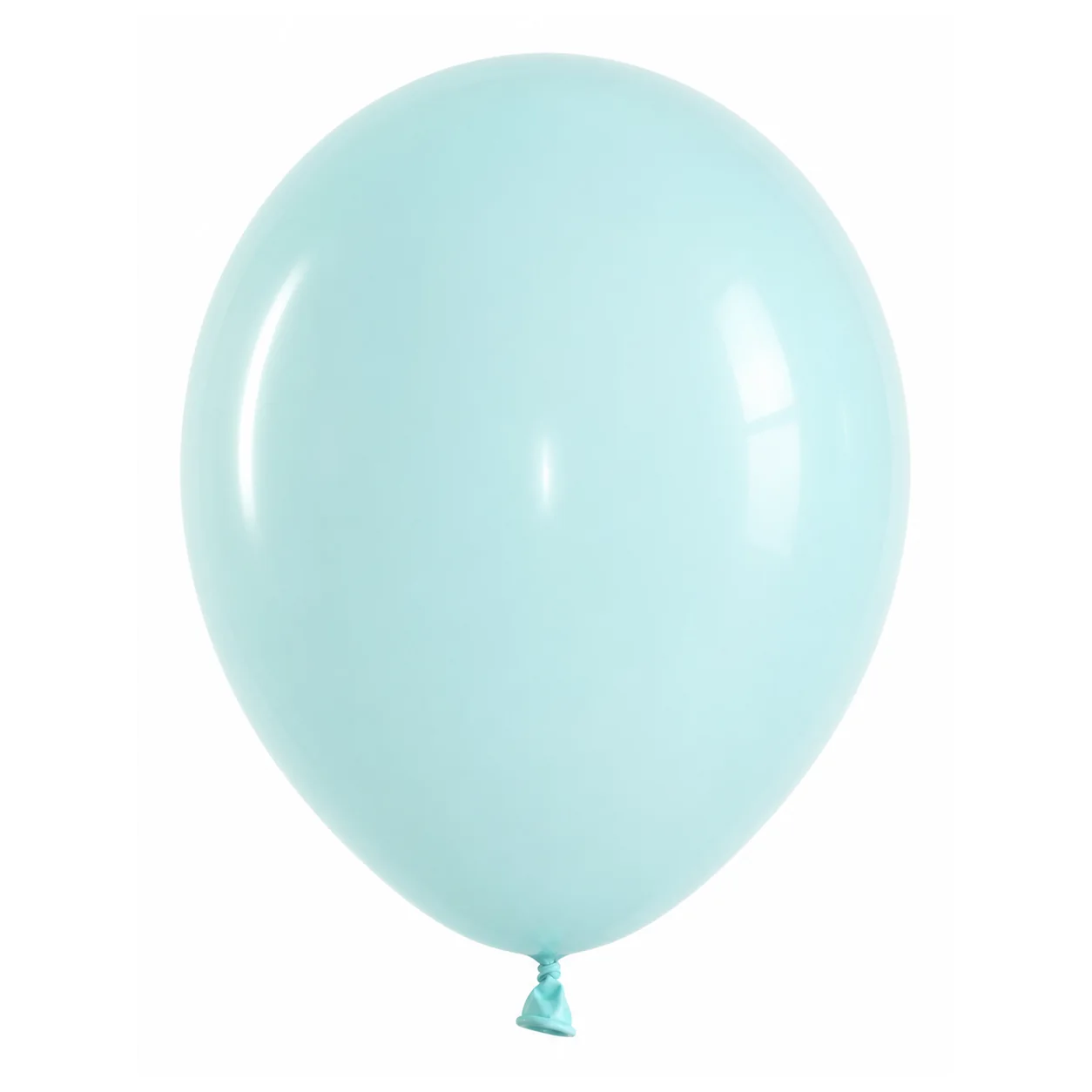 18 inch mint blue macaron pastel balloon detail image