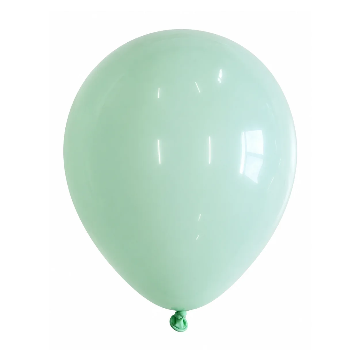 12 inch mint green macaron pastel balloon detail image