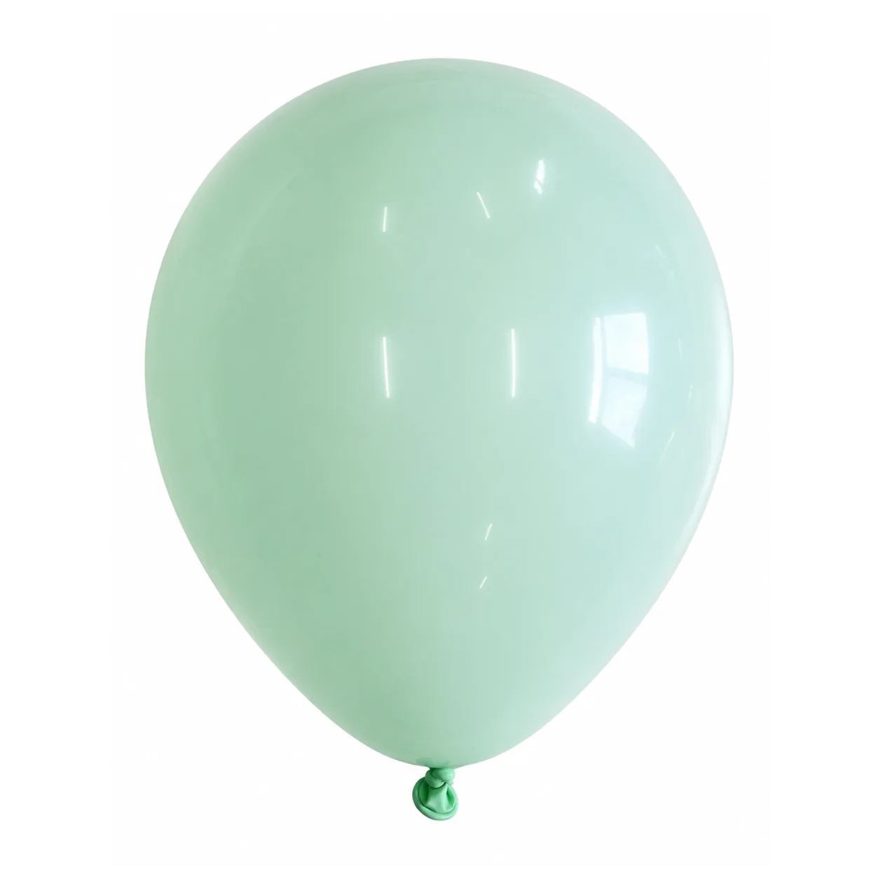 18 inch mint green macaron pastel balloon detail image