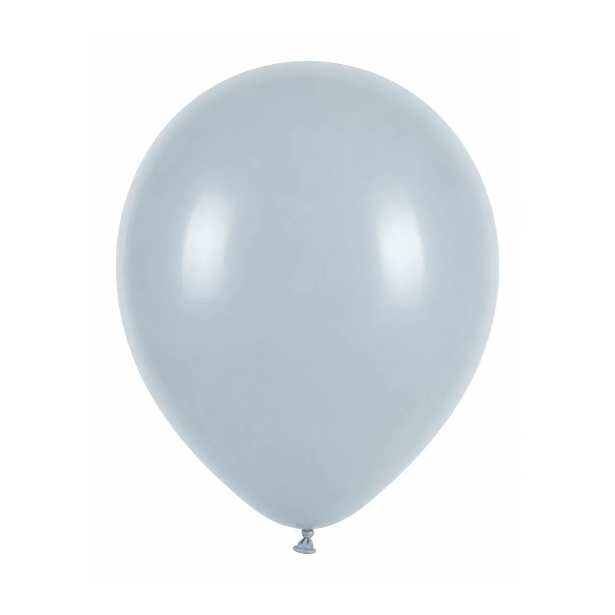 10 inch macaron pastel balloon in mist blue latex balloon