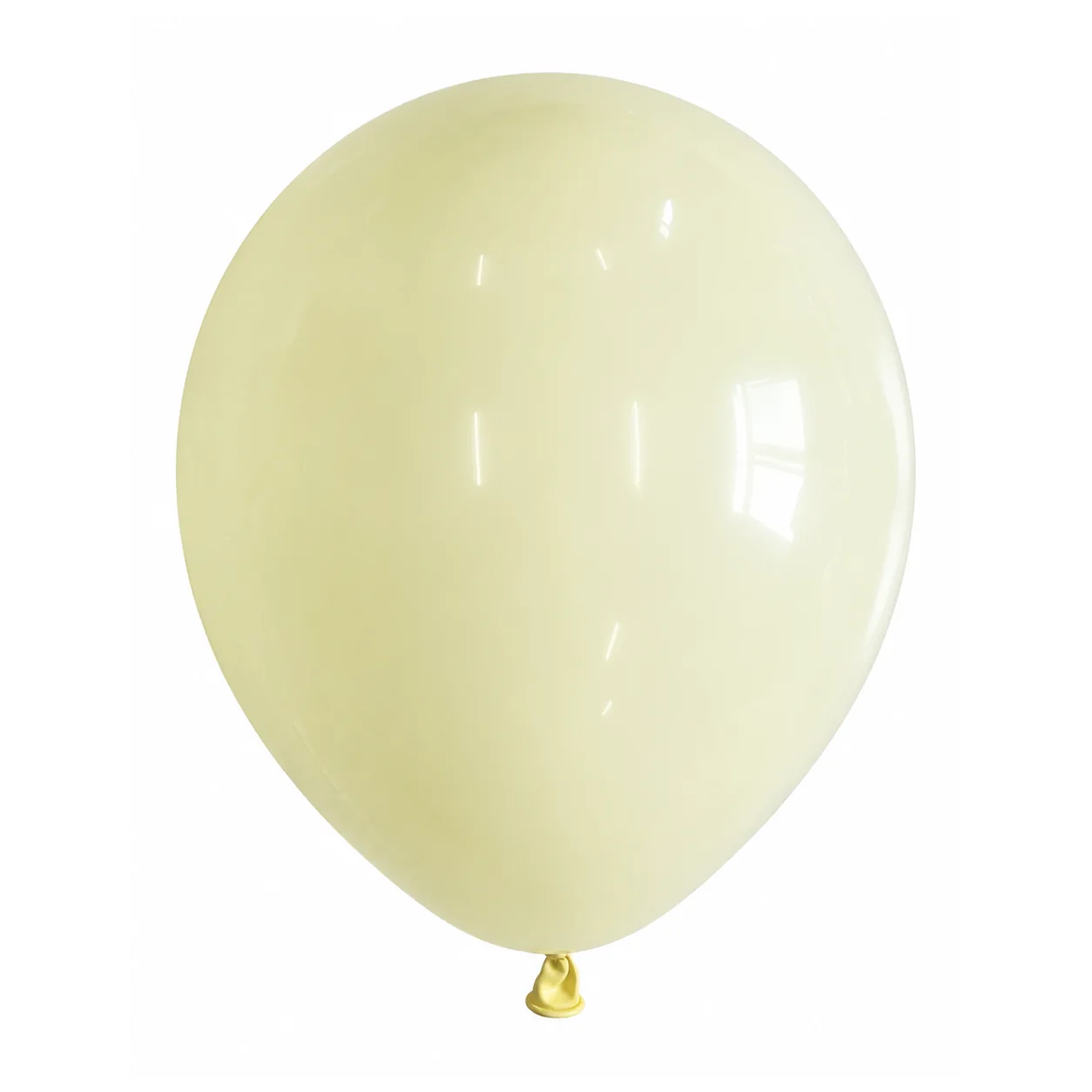 18 inch pale yellow macaron pastel balloon detail image