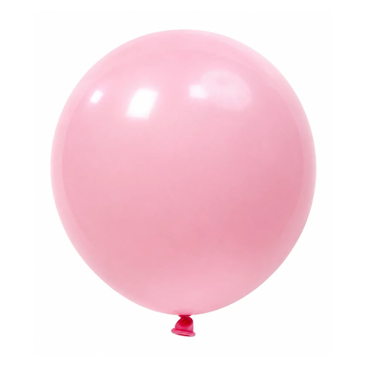 12 inch pink macaron pastel balloon detail image
