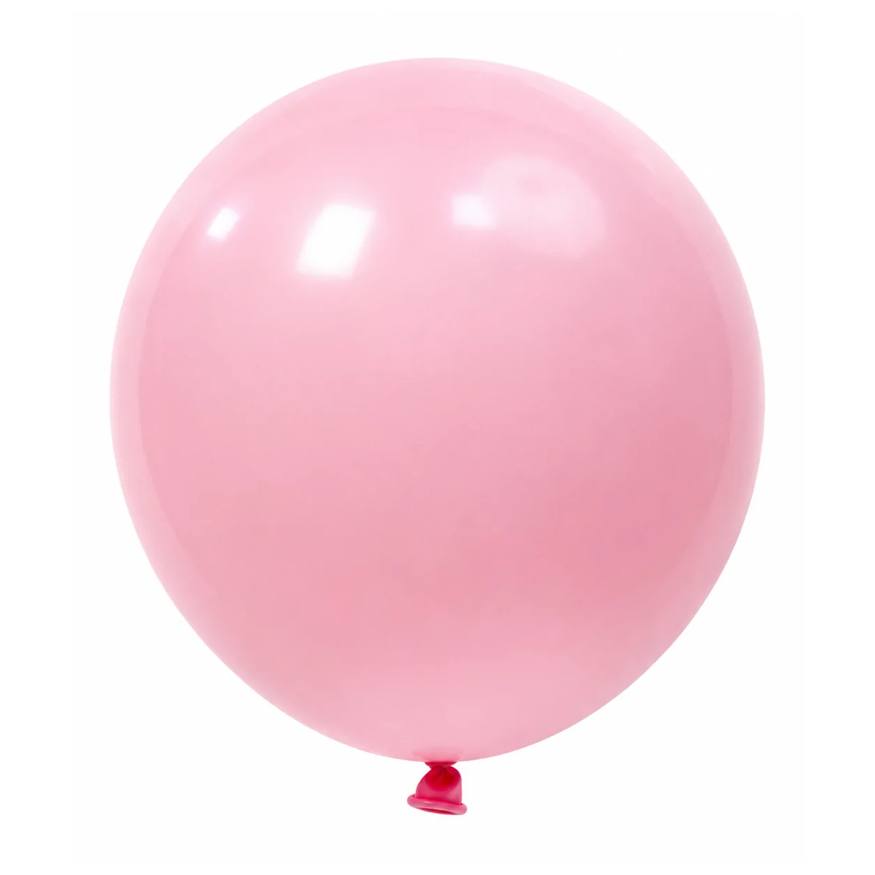 18 inch pink macaron pastel balloon detail image