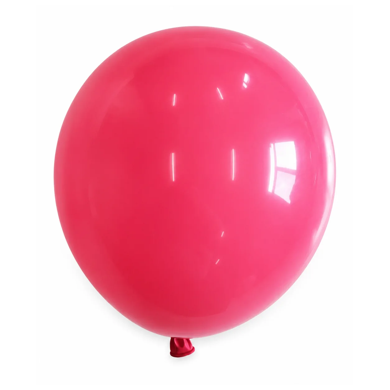 18 inch rose red macaron pastel balloon detail image