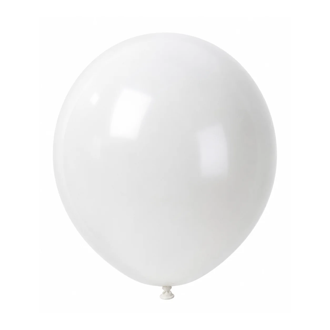 10 inch macaron pastel balloon in white latex balloon