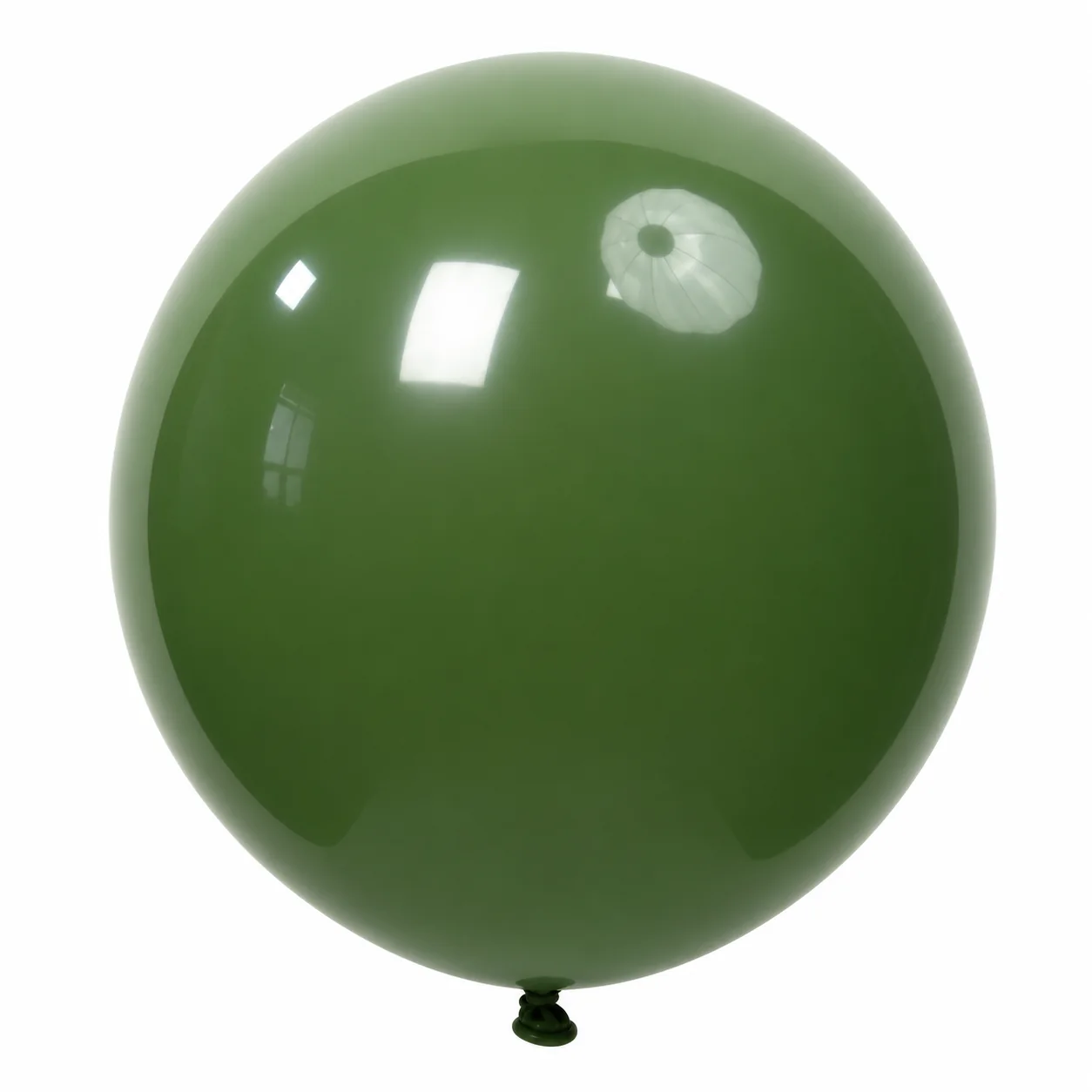 18 inch avocado green matte balloon detail image