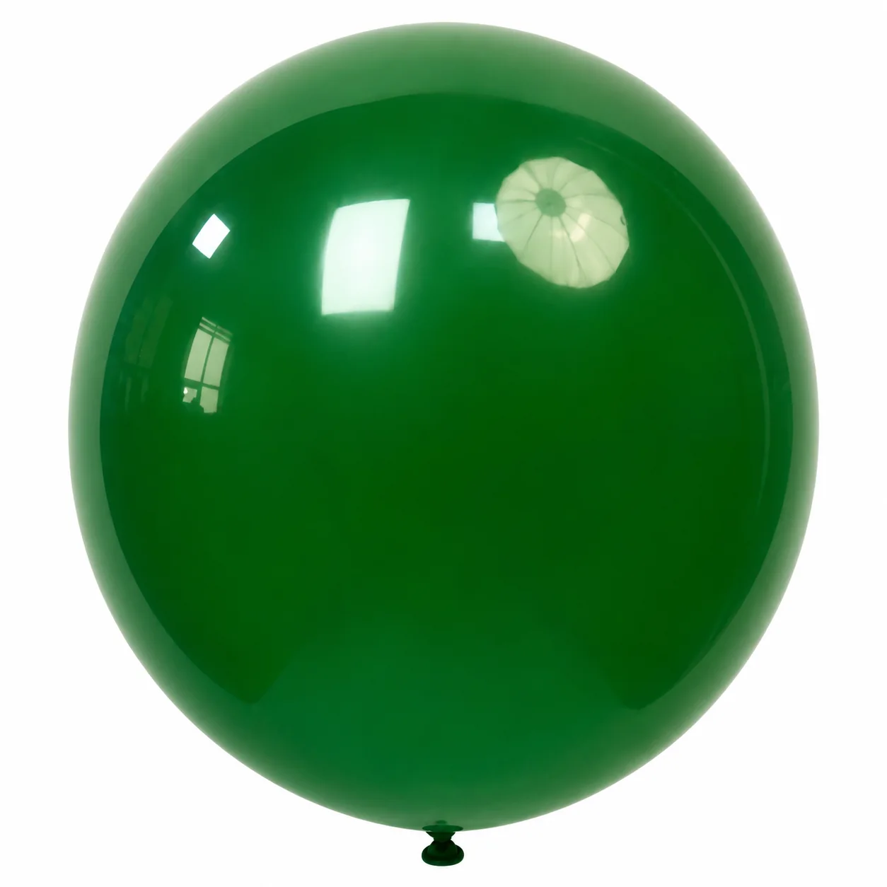 18 inch blackish green matte balloon detail image
