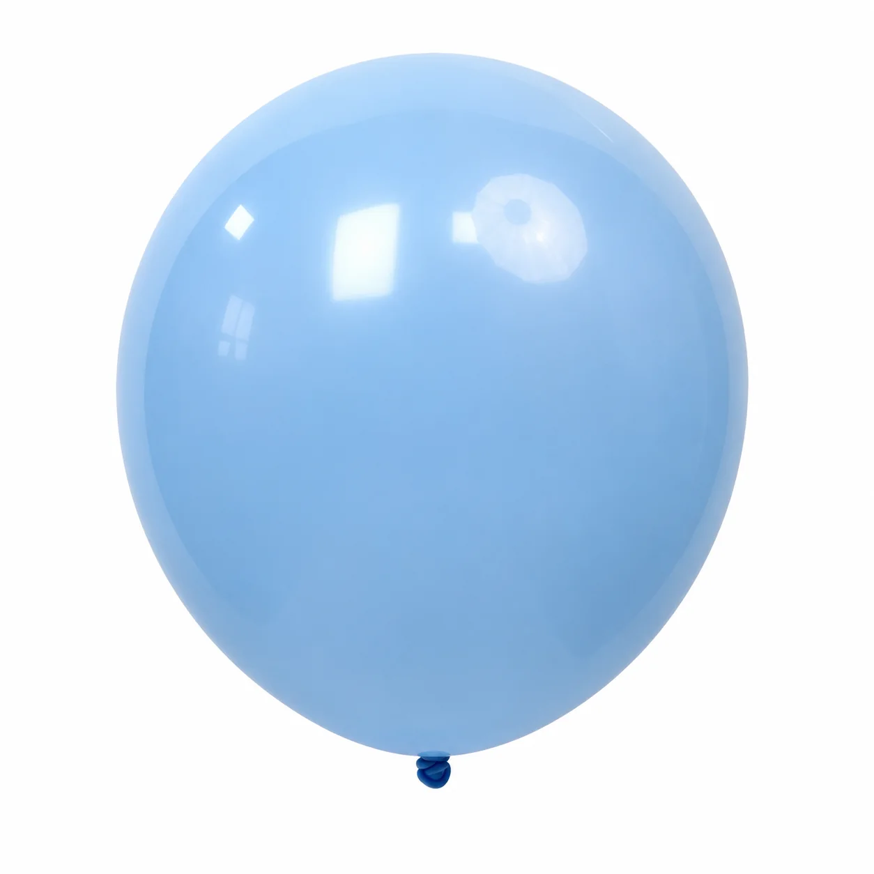 10 inch light blue matte balloon