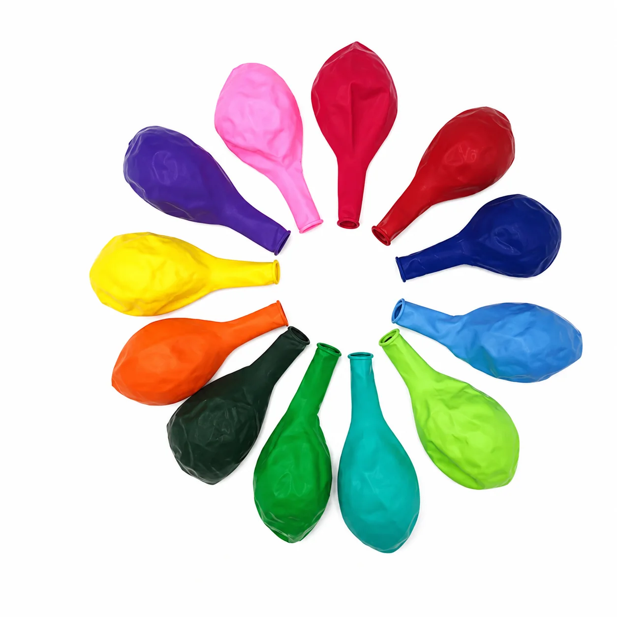 18 inch mixing colors matte balloon detail image