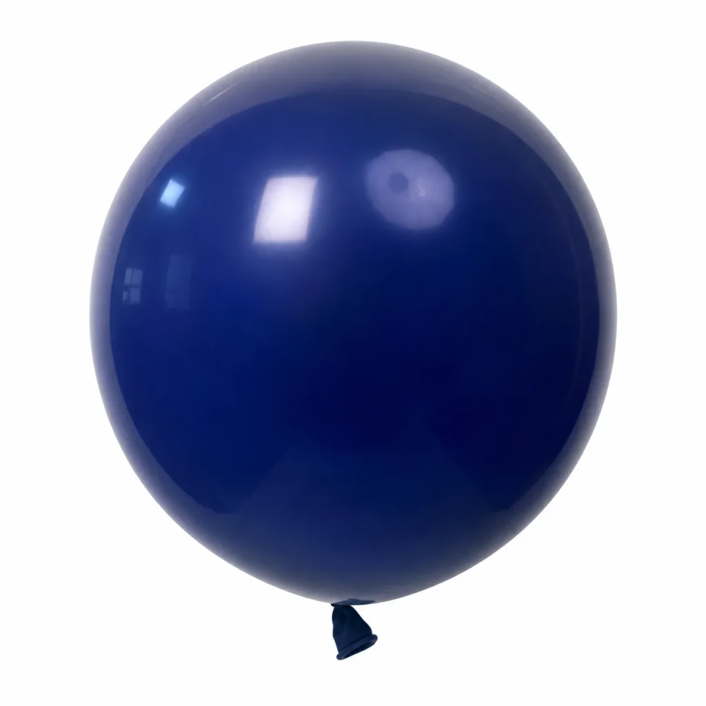 10 inch night blue matte balloon