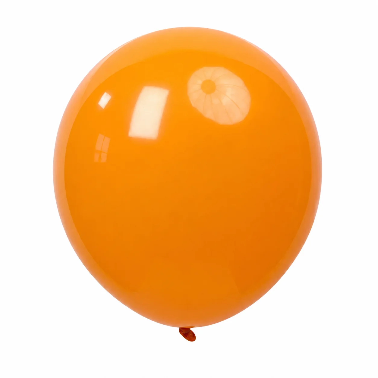 12 inch orange matte balloon detail image