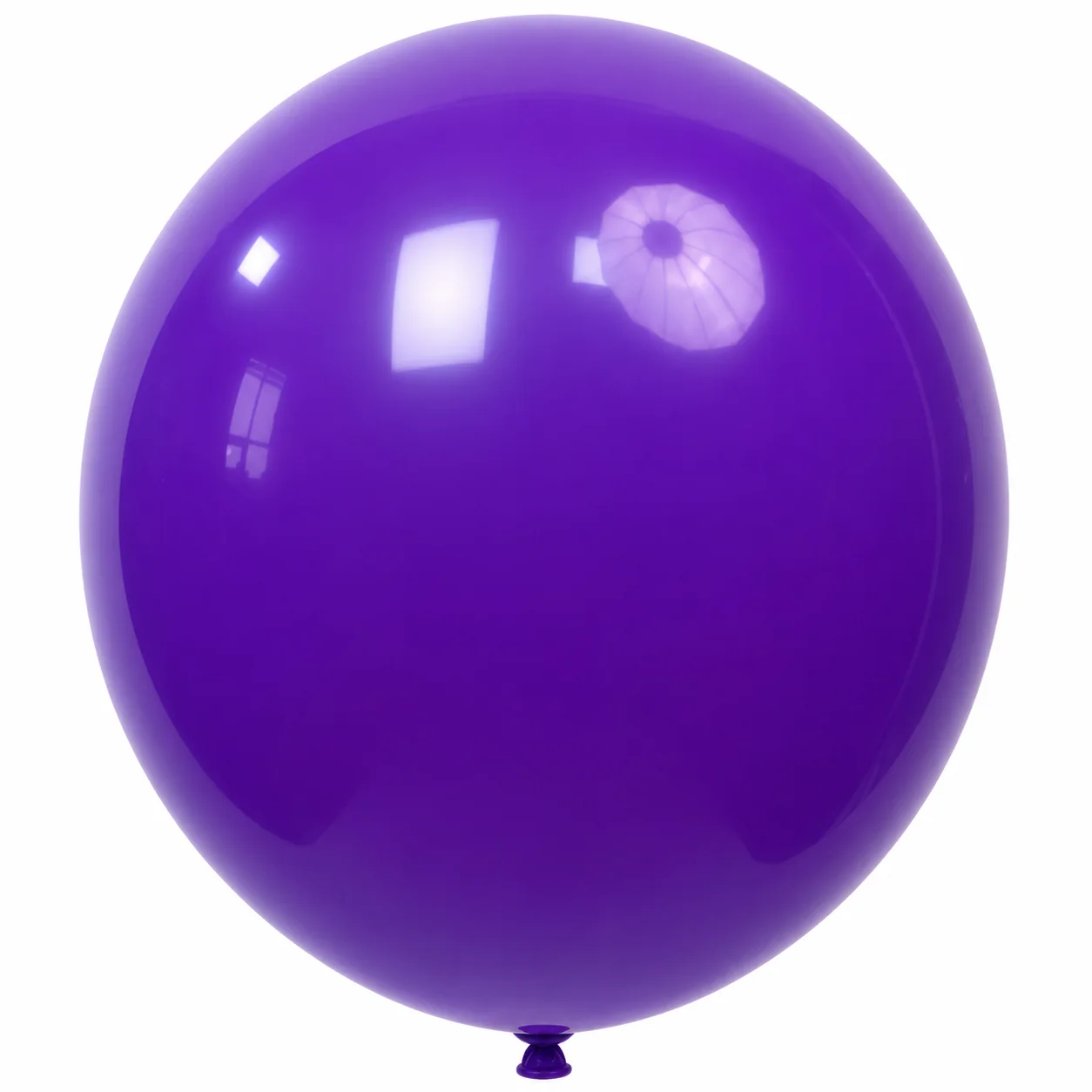 18 inch purple matte balloon detail image