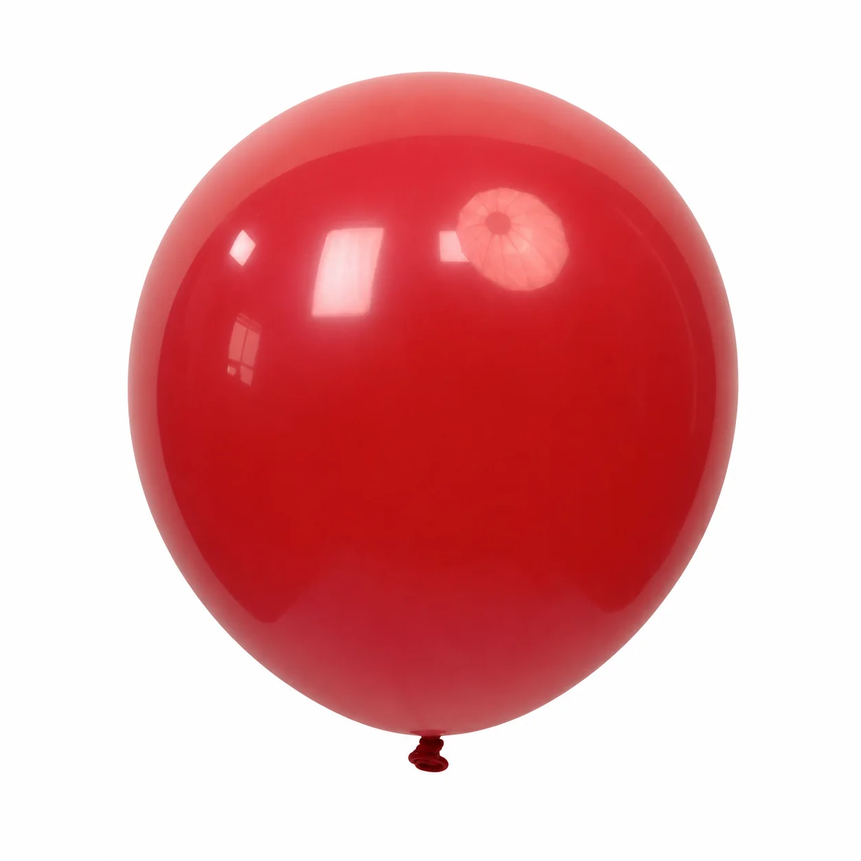 12 inch red matte balloon detail image