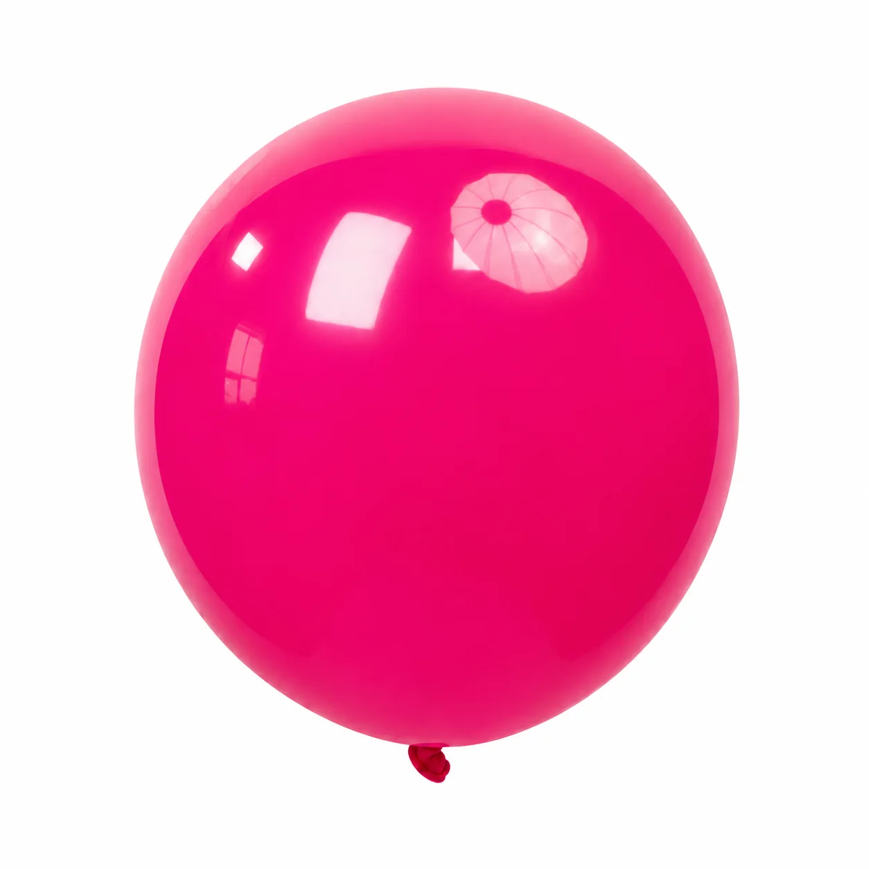 12 inch rose red matte balloon detail image