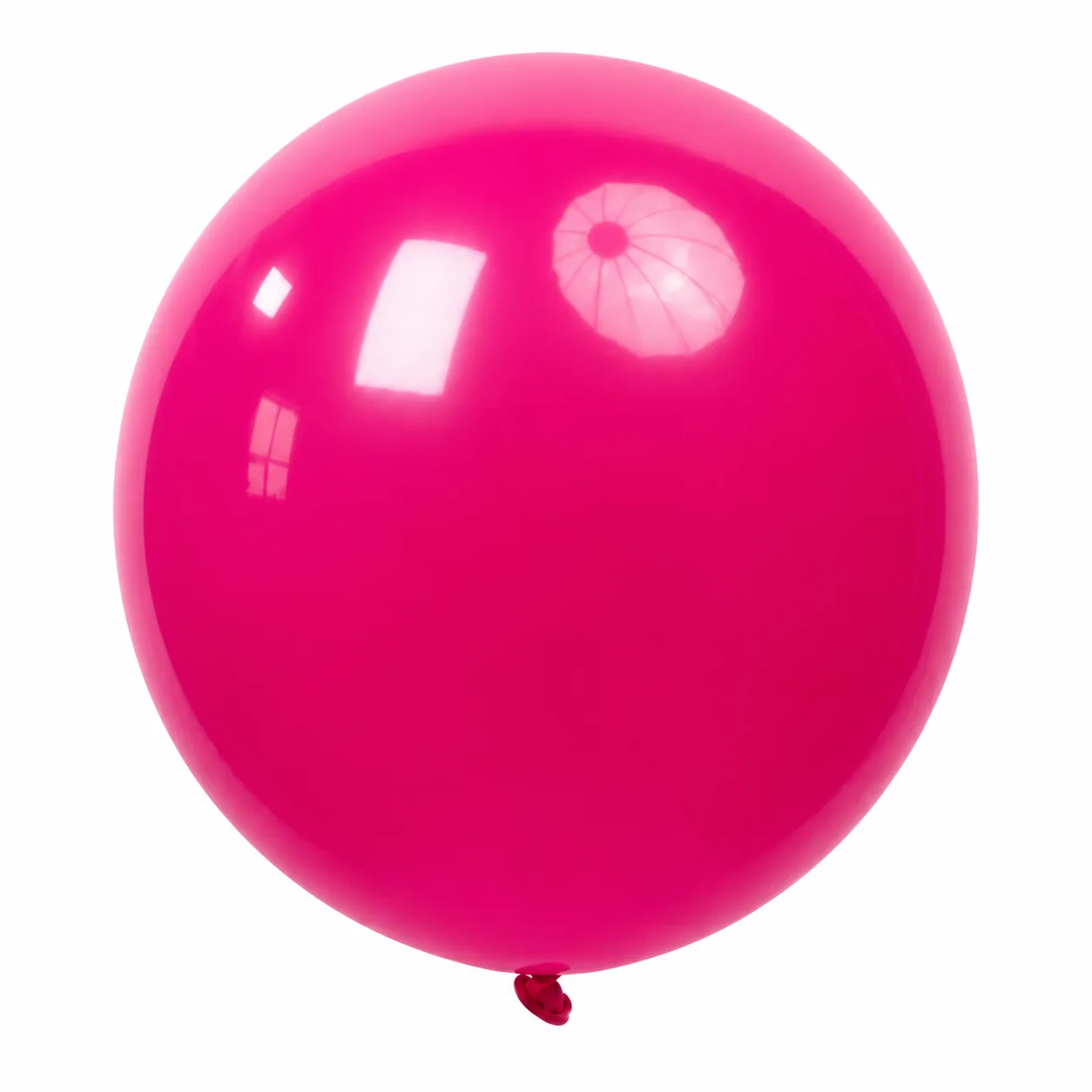 18 inch rose red matte balloon detail image