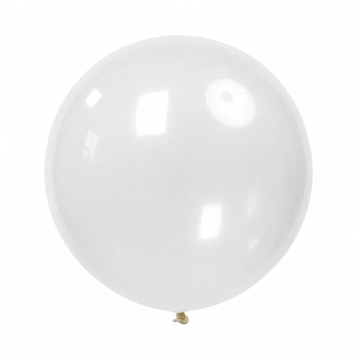 12 inch transparent matte balloon detail image