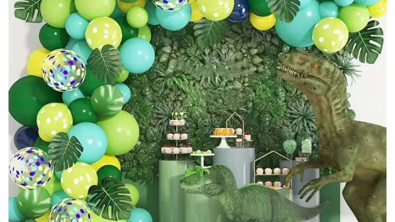 Forest Dinosaur Theme Balloon Decoration Kit wholesale party balloon image 1