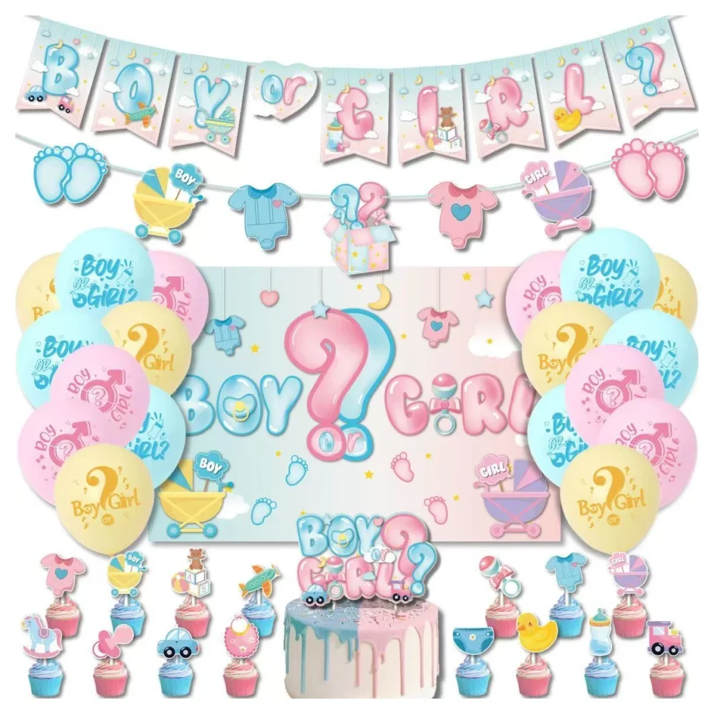 Gender Reveal Foil Balloons wholesale party balloon image 1
