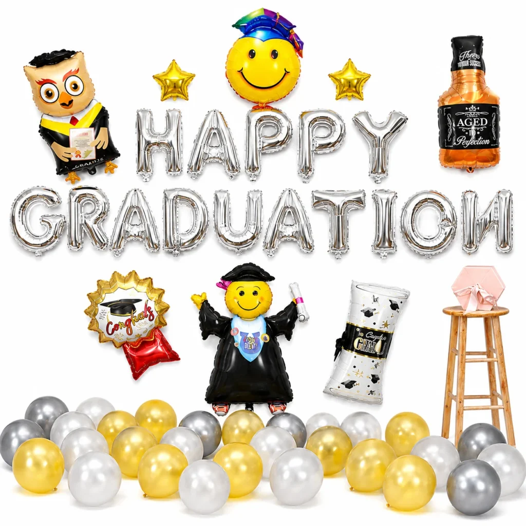 Graduation Foil Balloon Kit wholesale party balloon image 1