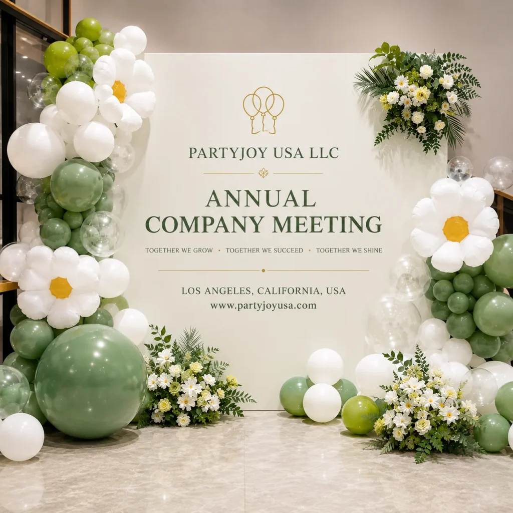 Light Green Corporate Event Balloon Kit wholesale party balloon image 1