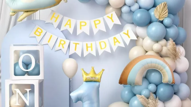 Macaron Birthday Party Balloon Kit wholesale party balloon image 1