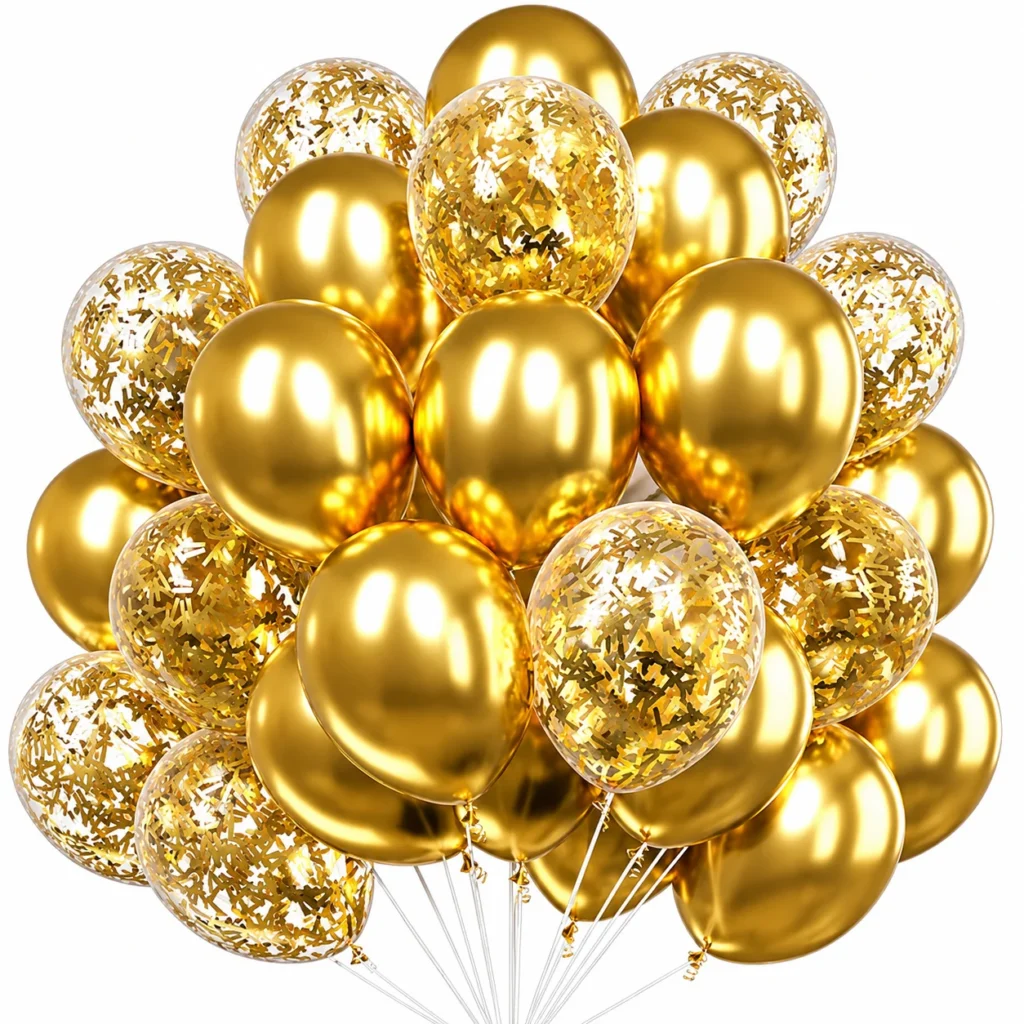Metallic Confetti Balloon Decoration Kit wholesale party balloon image 1
