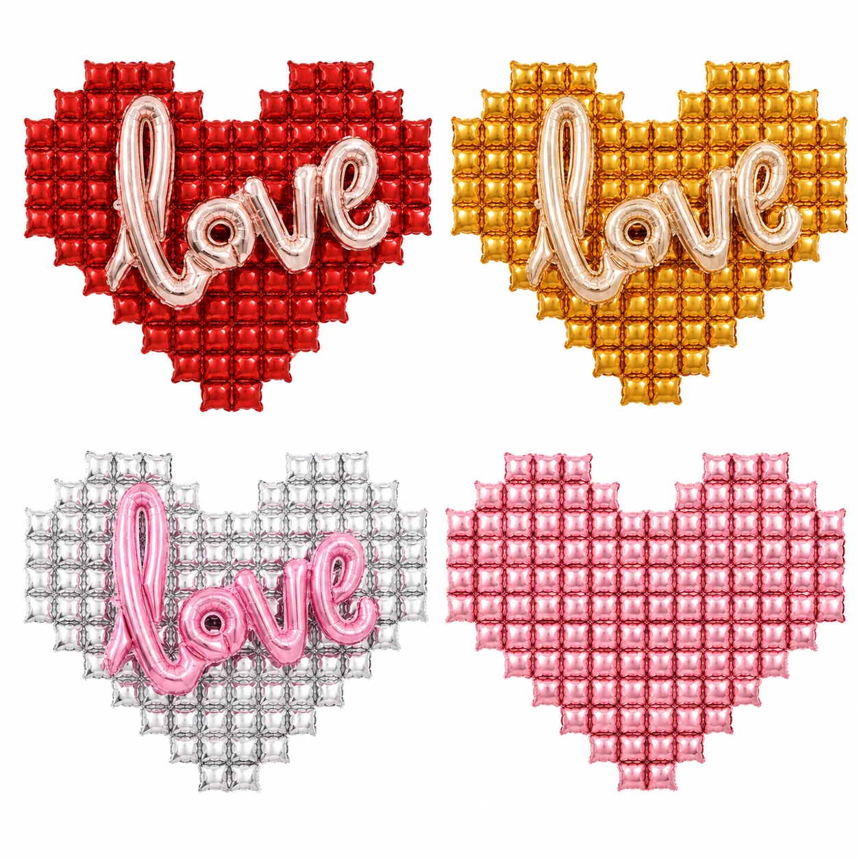 Pink Love Balloon Wall wholesale party balloon image 2