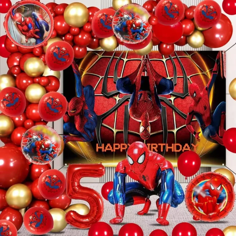 Spider Hero Theme Birthday Party Balloon Kit wholesale party balloon image 1