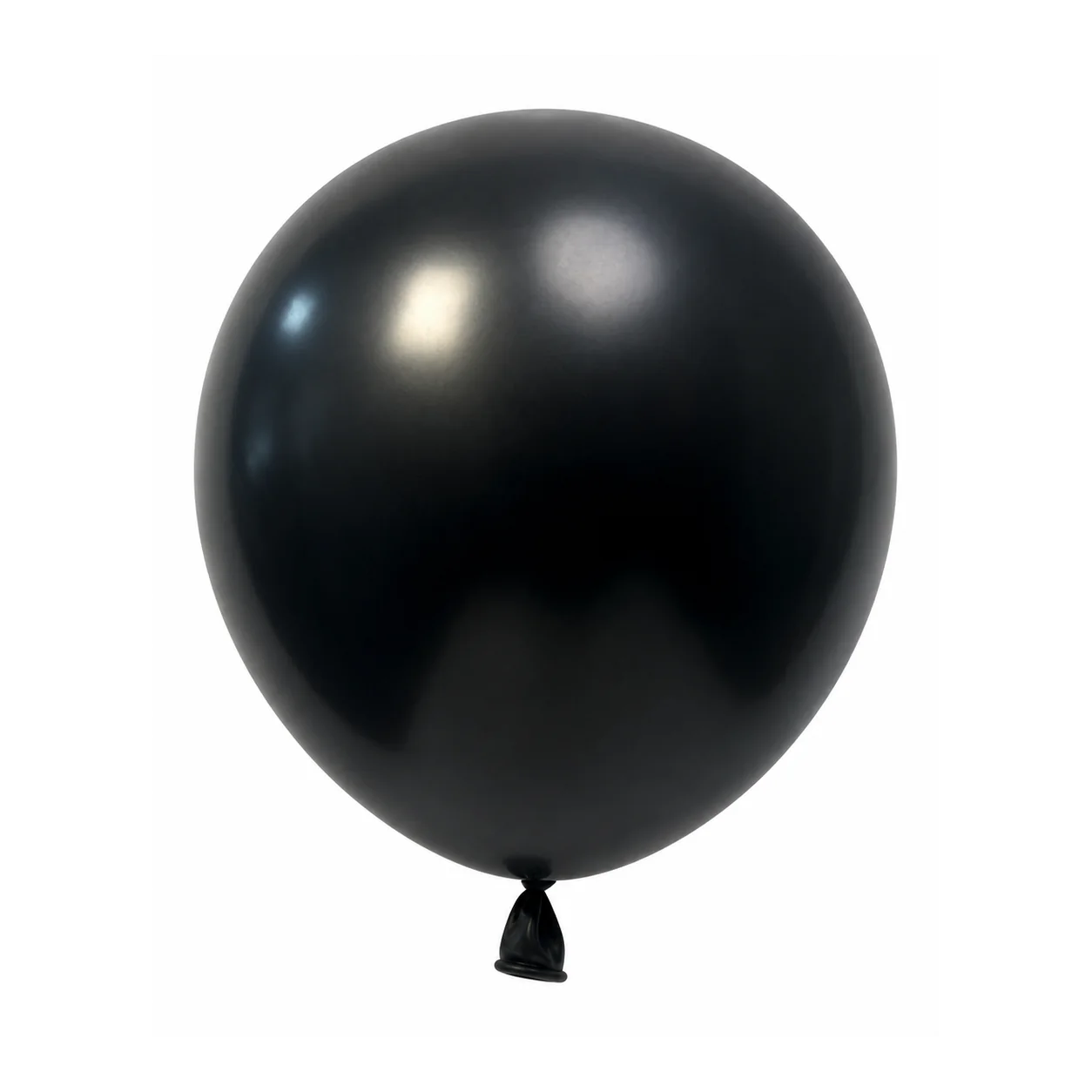 10 inch pearl black latex balloon