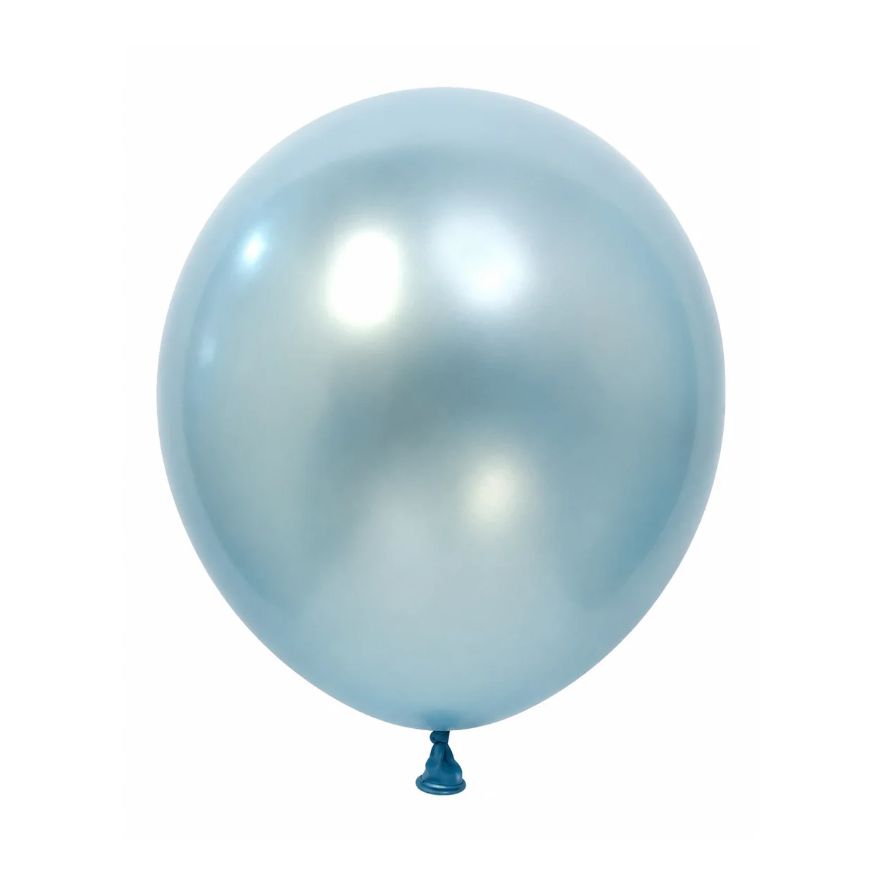 10 inch pearl ice blue latex balloon