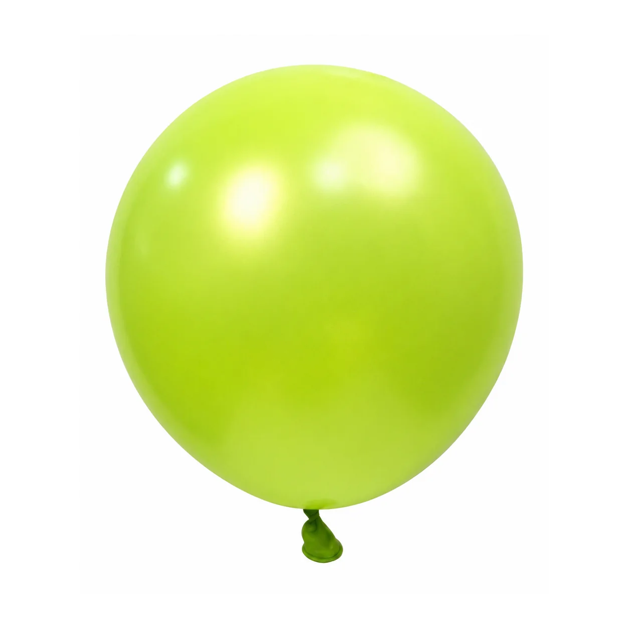 10 inch pearl light green latex balloon