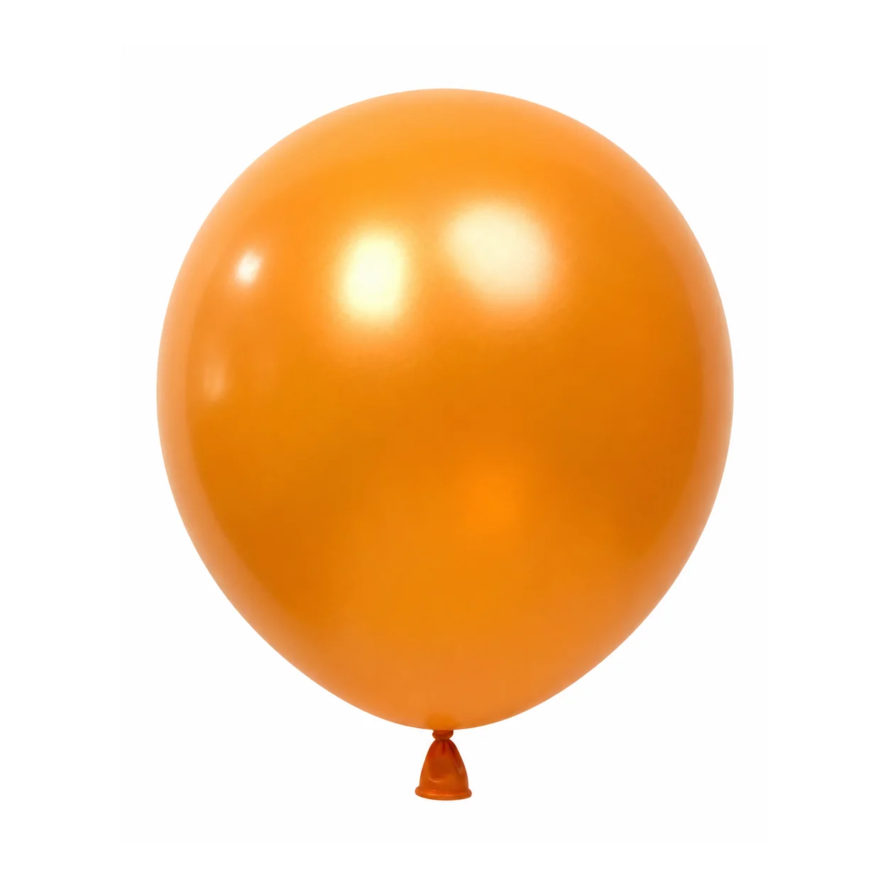 10 inch pearl orange latex balloon